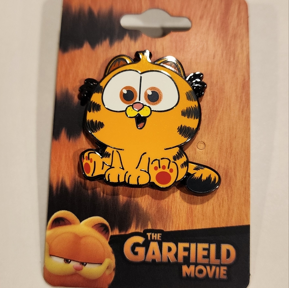 The Garfield Movie 2024 Baby Garfield Enamel Pin NEW